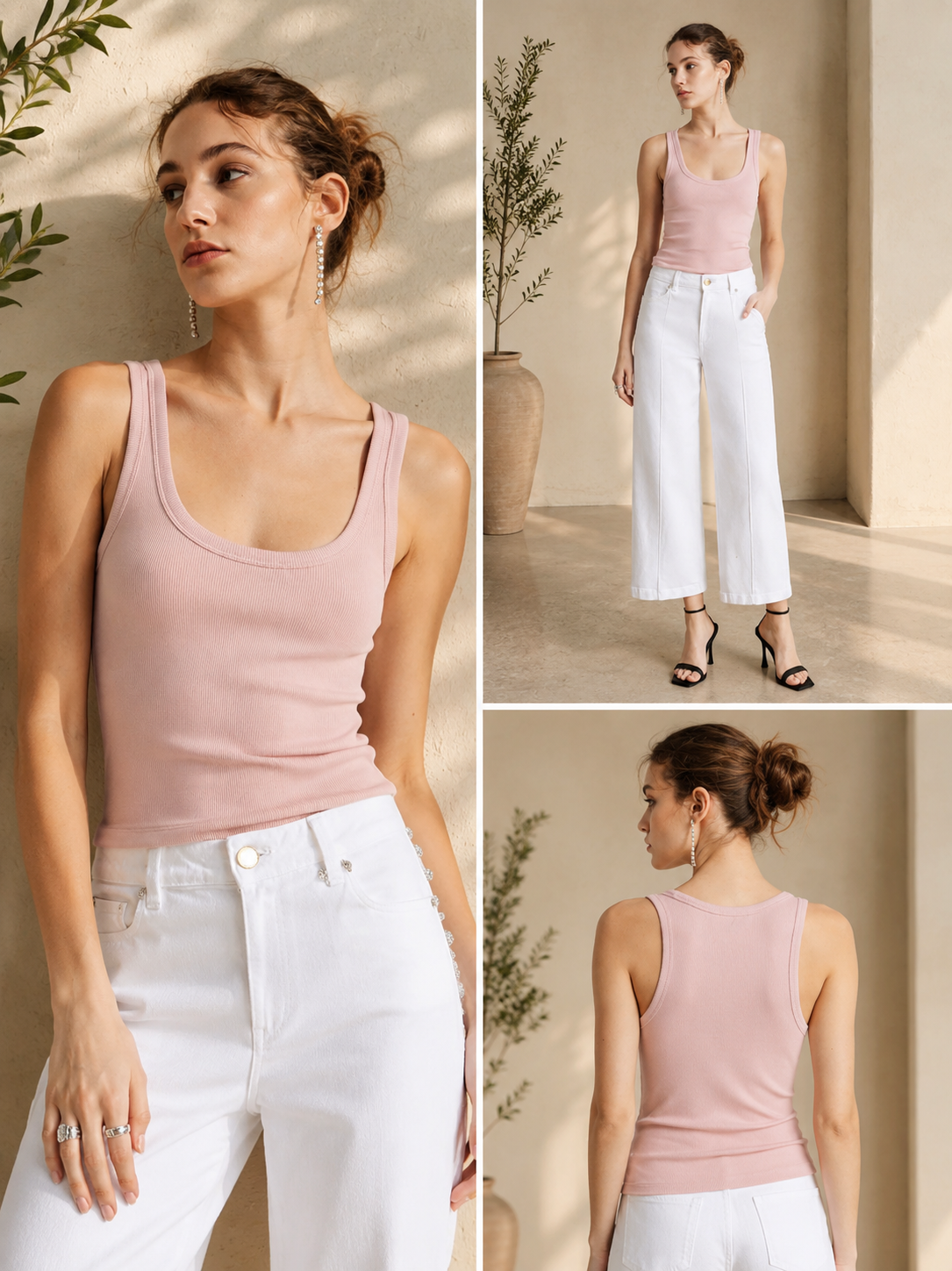 Top con escote amplio