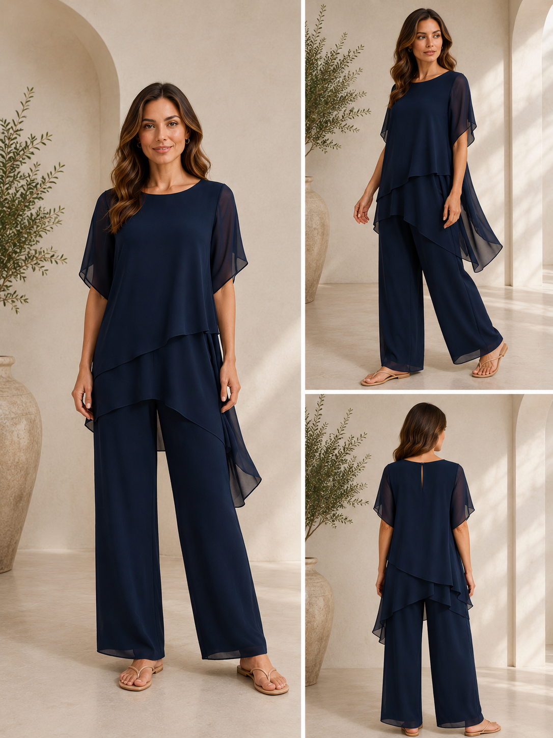 Conjunto completo Carolina  Palazzo
