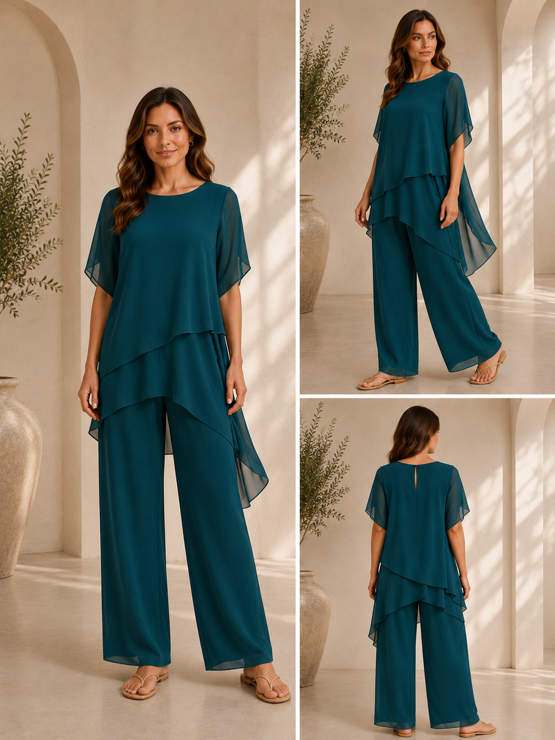Conjunto completo Carolina  Palazzo