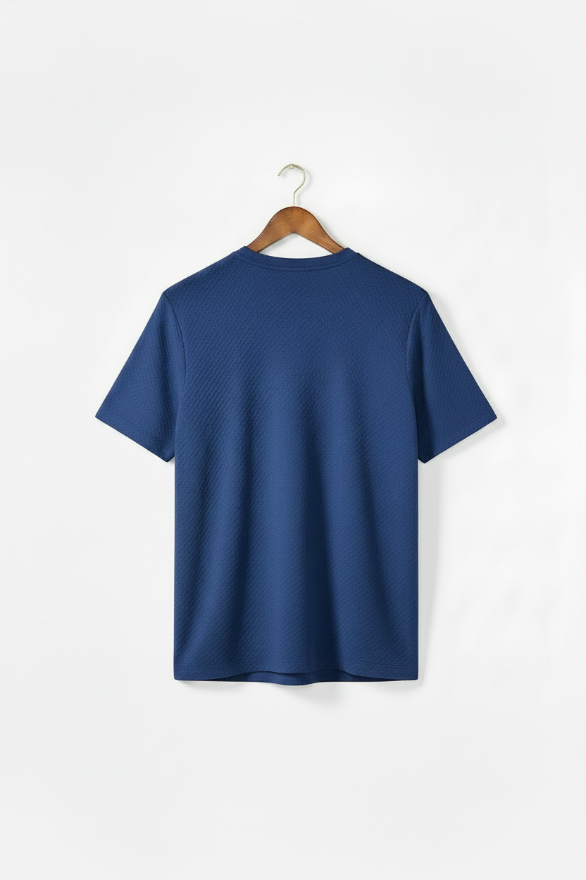 Camiseta azul trasera corregida